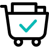 Give at checkout — round-up icon