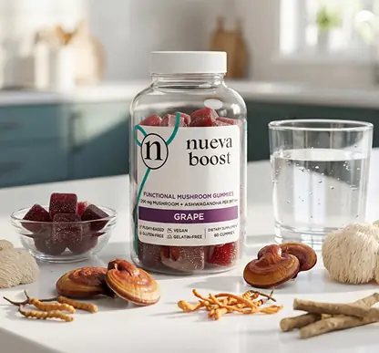 Nueva Boost functional mushroom gummies